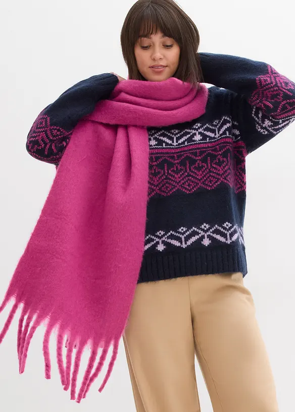 Pull à motif norvégien, bonprix