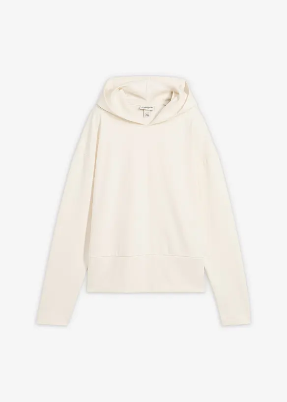 Sweat à capuche en jersey milano confortable, bonprix