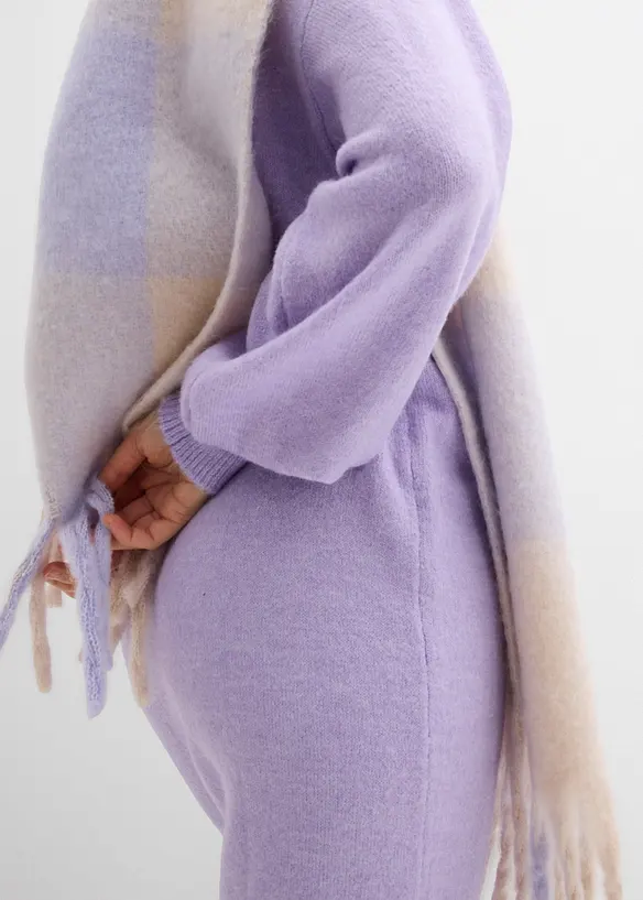 Robe en maille chinée, bonprix