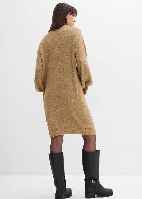 Robe en maille chin&eacute;e, bonprix