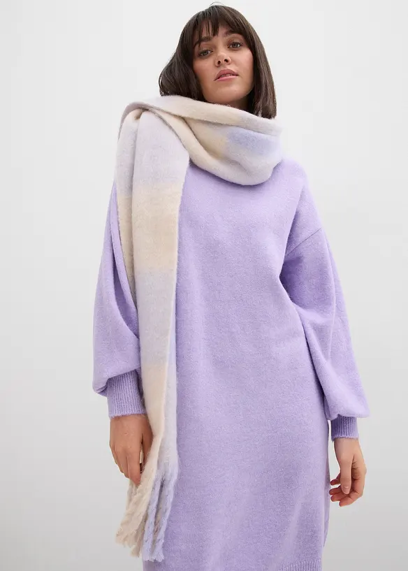 Robe en maille chinée, bonprix
