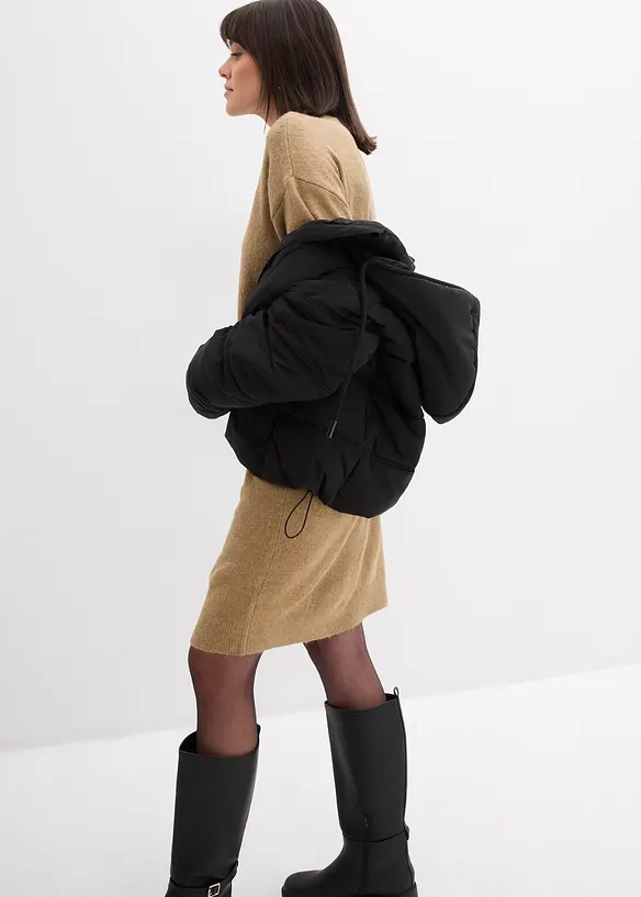 Robe en maille chin&eacute;e, bonprix