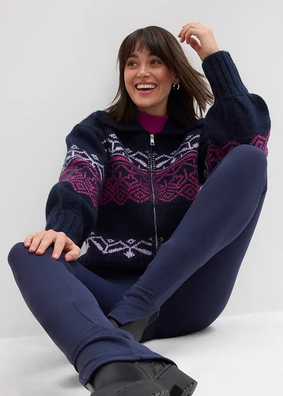 Legging avec fermeture zippée dans la couture, bonprix