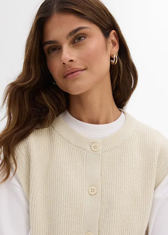 Pull sans manches, bonprix