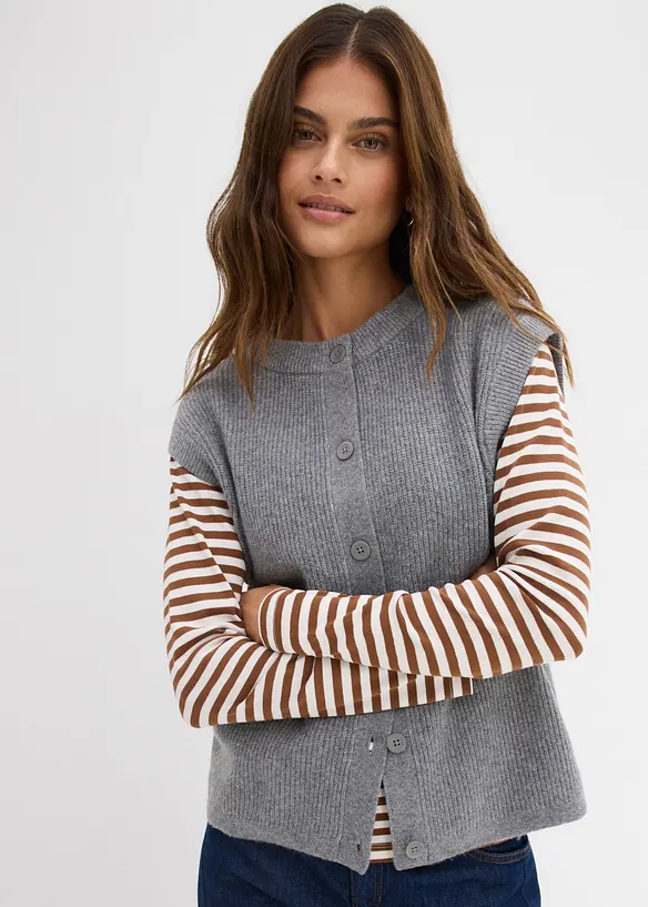 Pull sans manches, bonprix