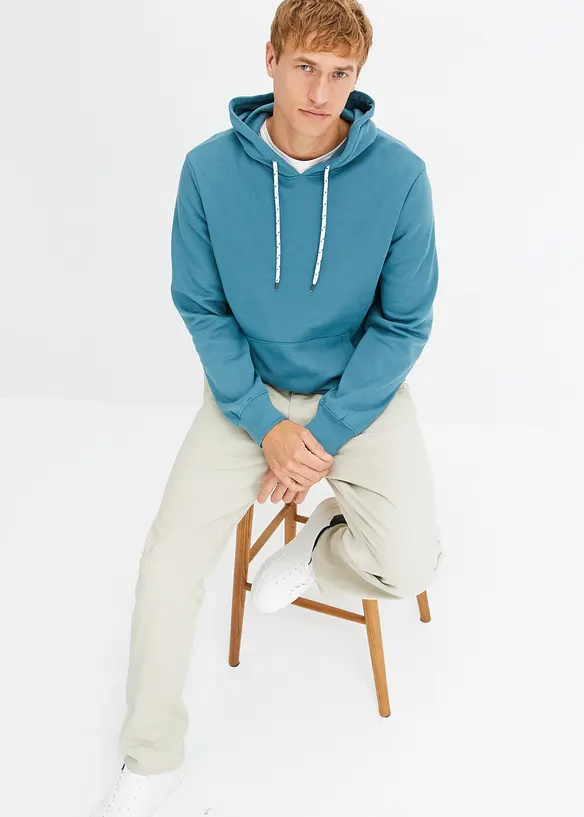 Sweat à capuche coupe confort, bonprix