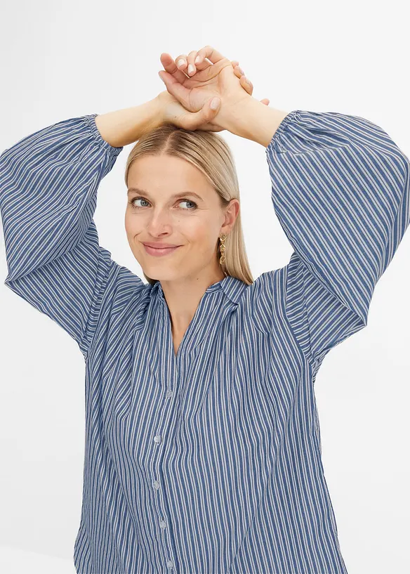 Chemisier oversize 100 % coton, bonprix