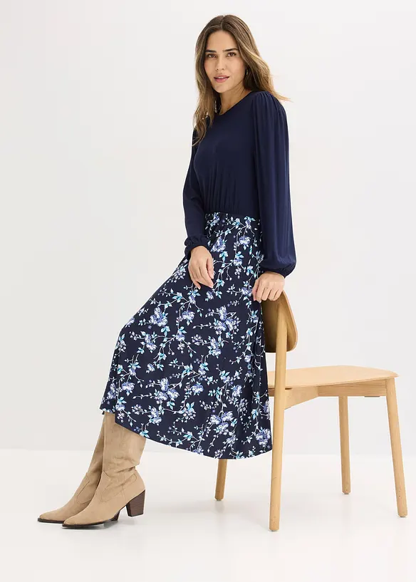 Robe en jersey viscose, bonprix