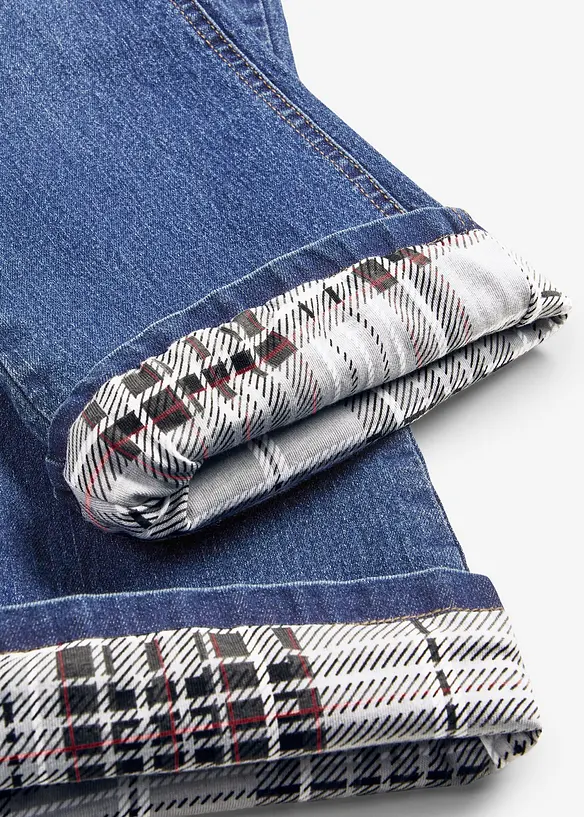 Jean chaud à jambe évasée, bonprix