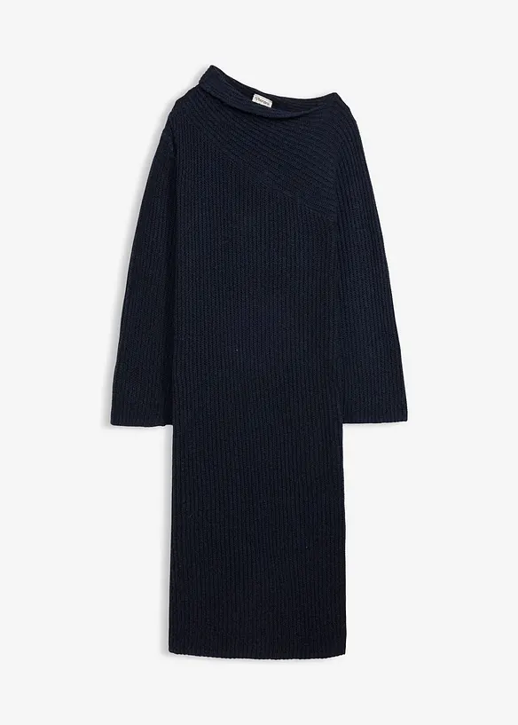 Robe en maille côtelée, bonprix