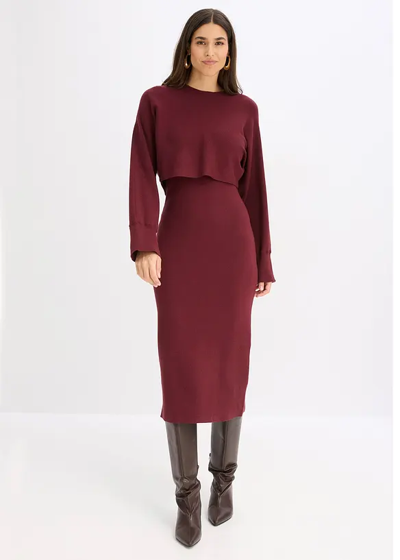 Ensemble 2 pièces en maille, bonprix