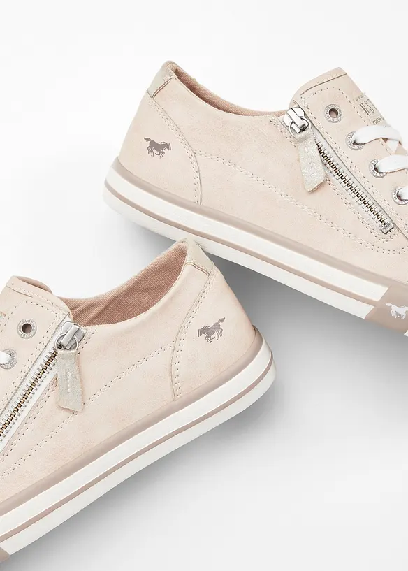Sneakers Mustang &agrave; fermeture zipp&eacute;e, Mustang
