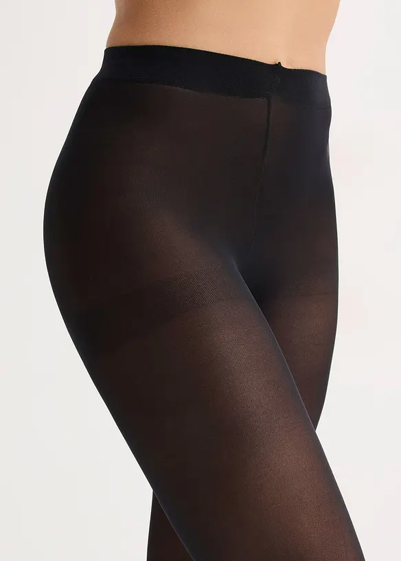 Lot de 2 collants 50den, bonprix