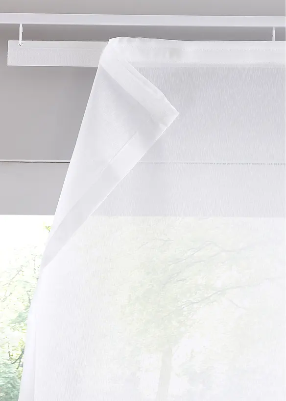 Panneau coulissant en tissu sablé (1 pce), bonprix