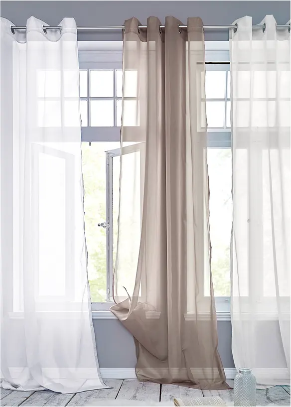 Voilage l&eacute;ger (1 pce), bonprix