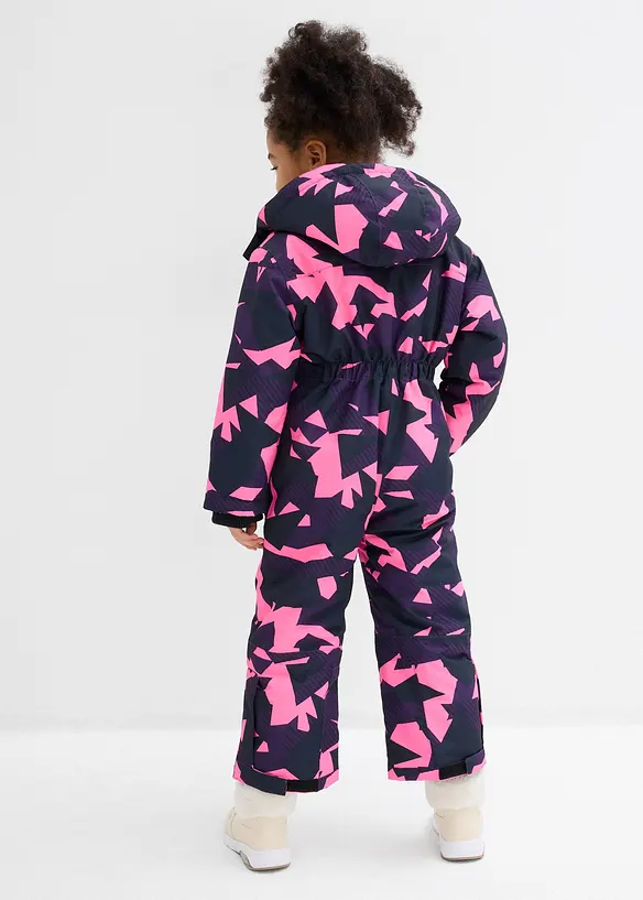 Combinaison de ski déperlante à capuche amovible, bonprix