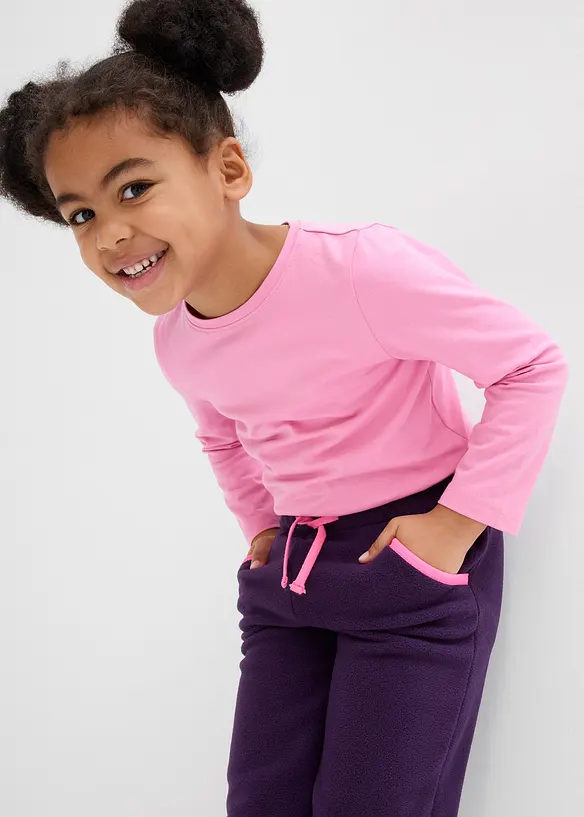 Pantalon de jogging en polaire douce, bonprix