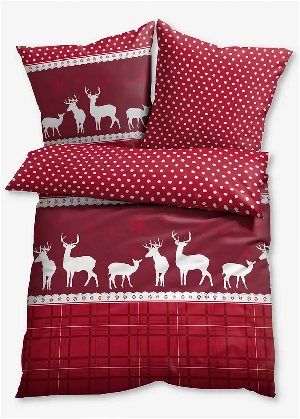 Parure de lit motif élans, bonprix