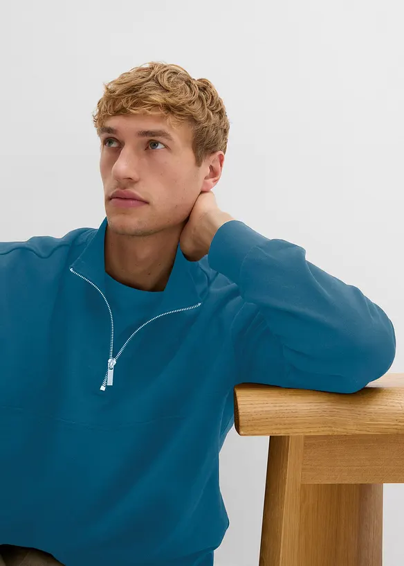 Sweat oversize 100% coton, bonprix