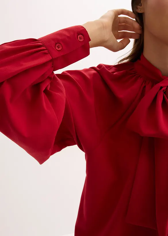 Chemisier à col lavallière, bonprix