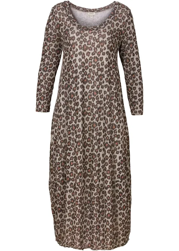 Robe midi en jersey, bonprix