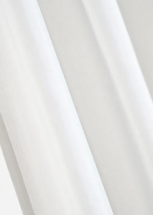 Lot de 2 voilages en polyester recyclé, bonprix