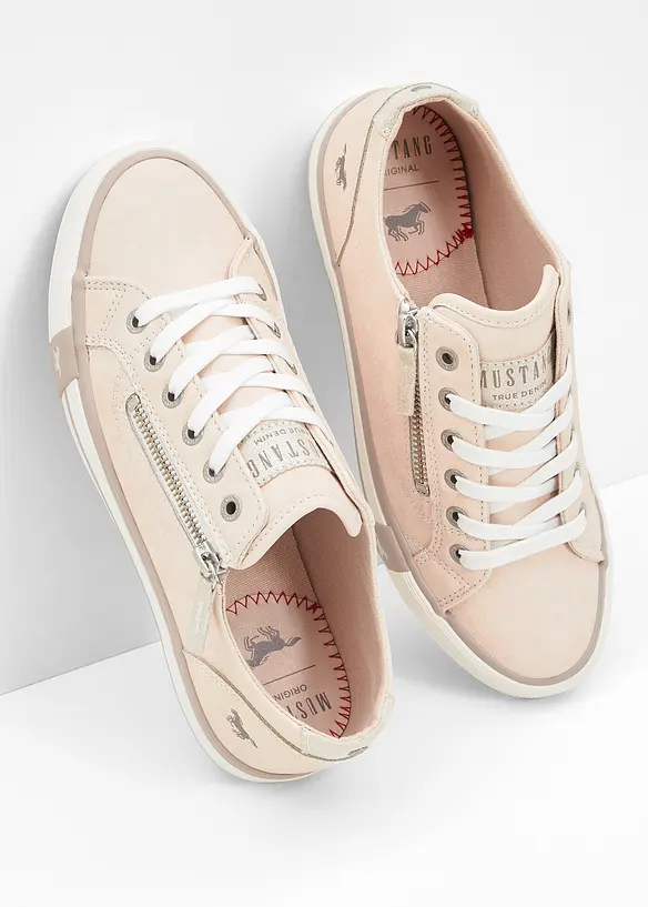 Sneakers Mustang &agrave; fermeture zipp&eacute;e, Mustang