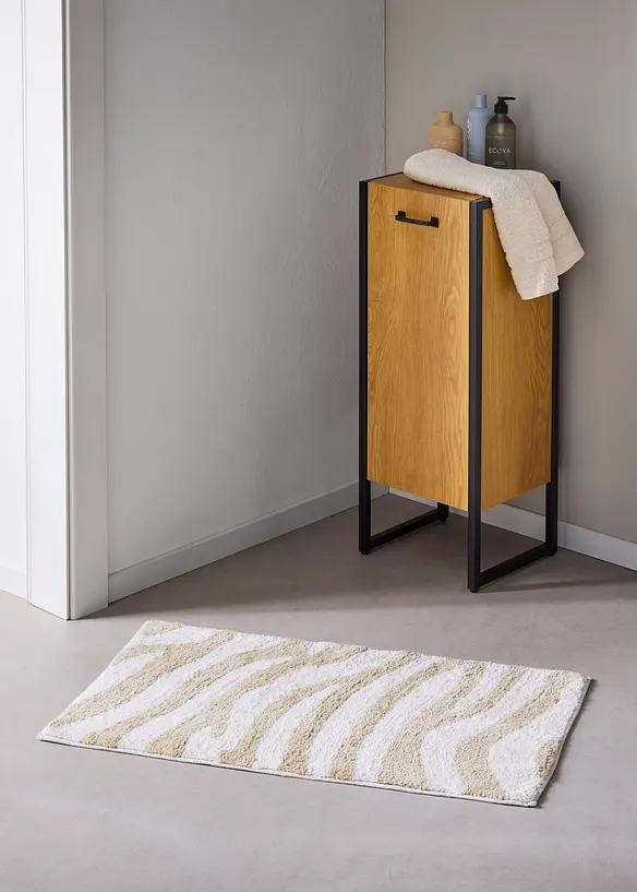 Tapis de bain au motif z&egrave;bre, bonprix