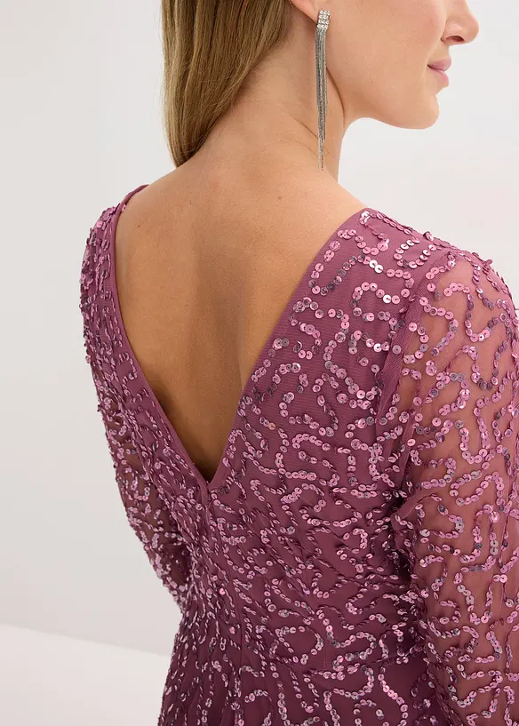 Robe de soirée à sequins, bonprix