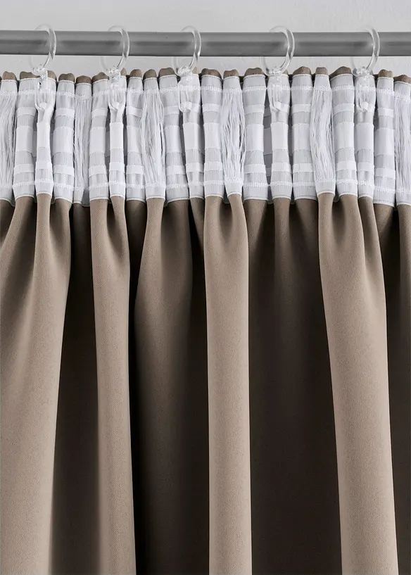 Rideau obscurcissant (1 pce), taille normale et XXL, bonprix