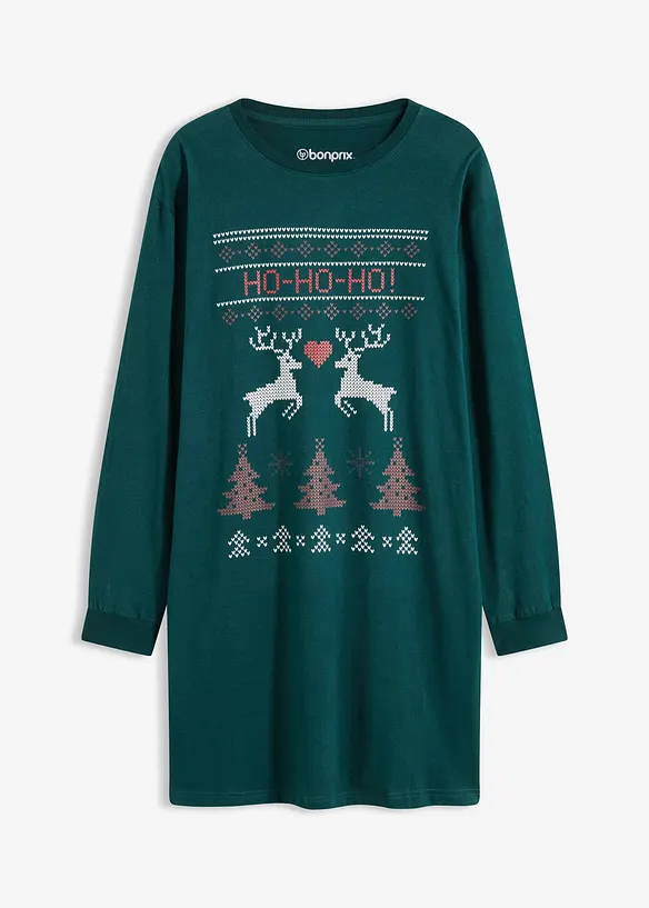 Chemise de nuit 100% coton, bonprix