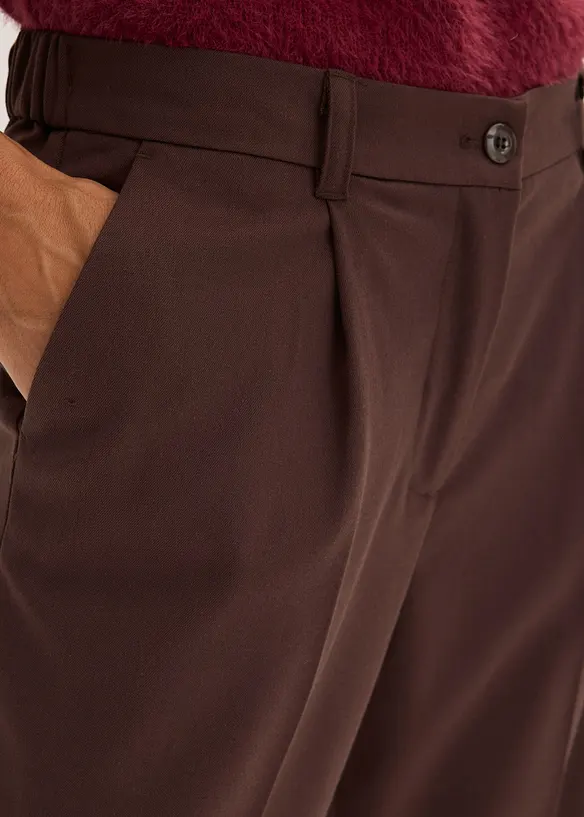 Pantalon large à pinces, bonprix