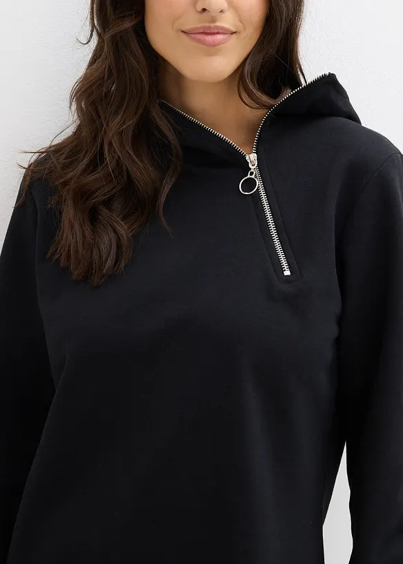 Robe en molleton de coton mélangé, bonprix