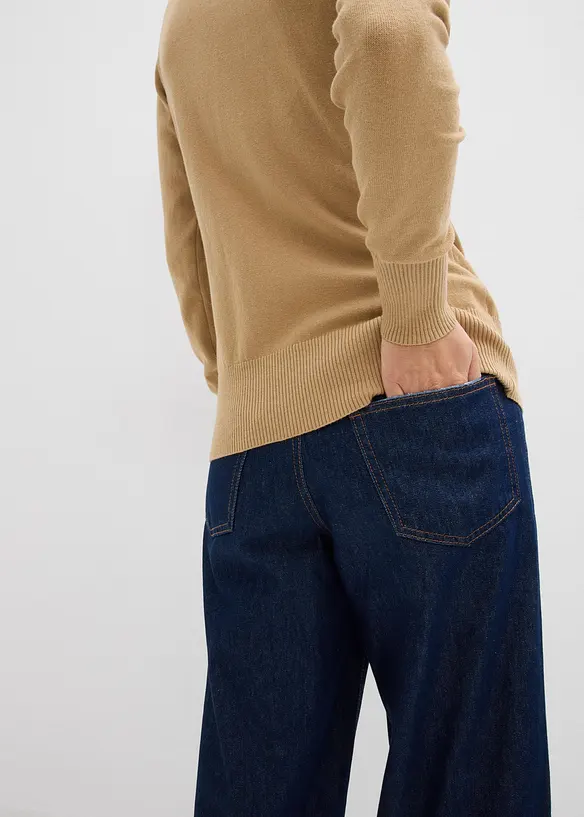 Pull col roulé basique, bonprix