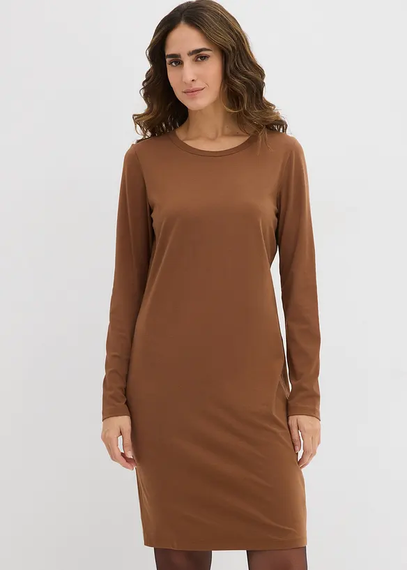 Robes en jersey coton extensible, bonprix