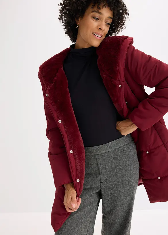 Doudoune avec doublure peluche, bonprix