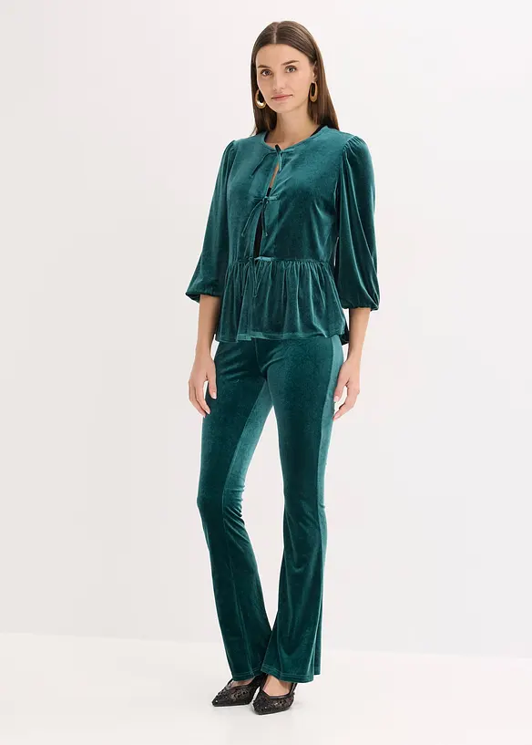 Legging en velours doux, bonprix