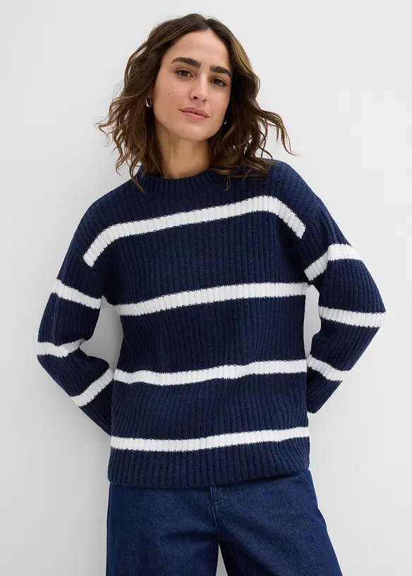 Pull rayé, bonprix