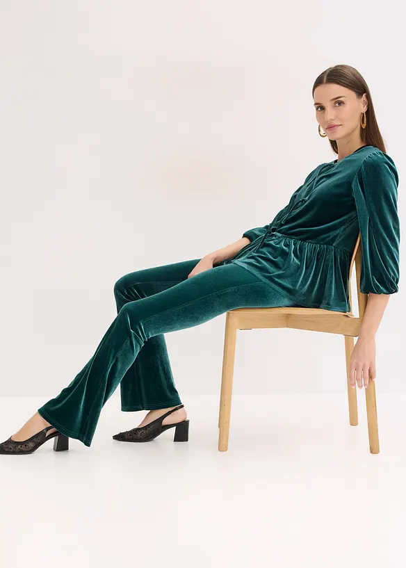 Legging en velours doux, bonprix