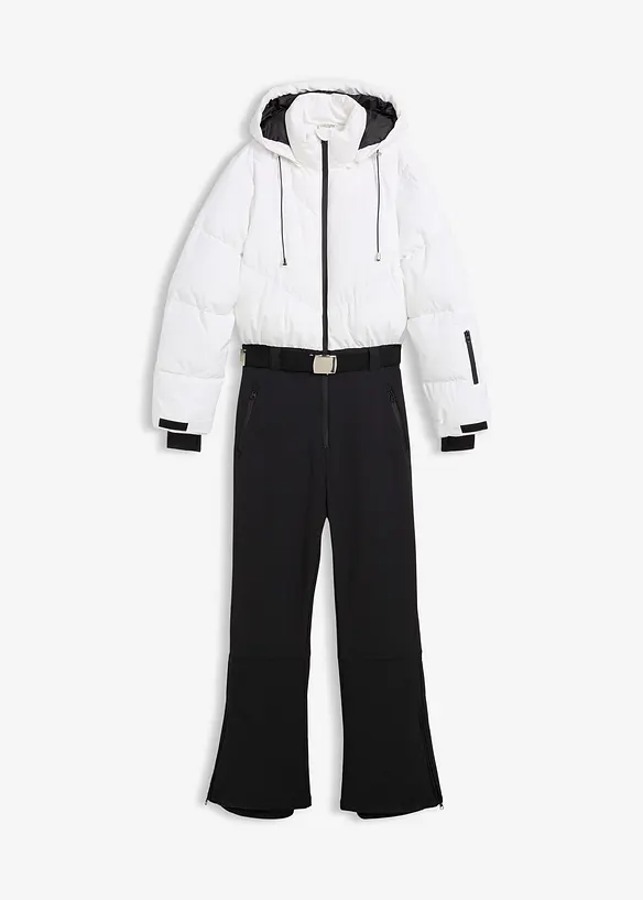 Combinaison de ski d&eacute;perlante et rembourr&eacute;e, bonprix