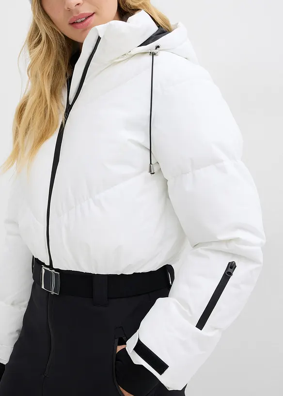 Combinaison de ski d&eacute;perlante et rembourr&eacute;e, bonprix