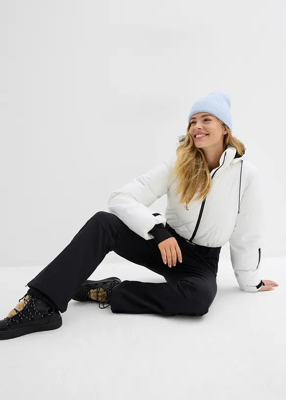 Combinaison de ski d&eacute;perlante et rembourr&eacute;e, bonprix