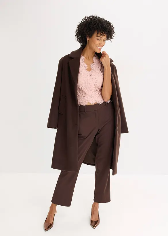 Gilet sans manches en dentelle, bonprix