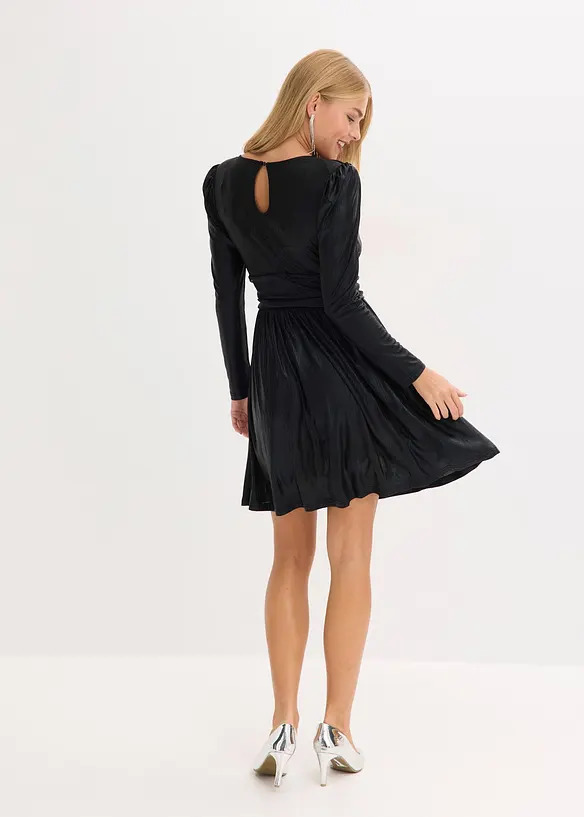 Robe courte à sequins, bonprix