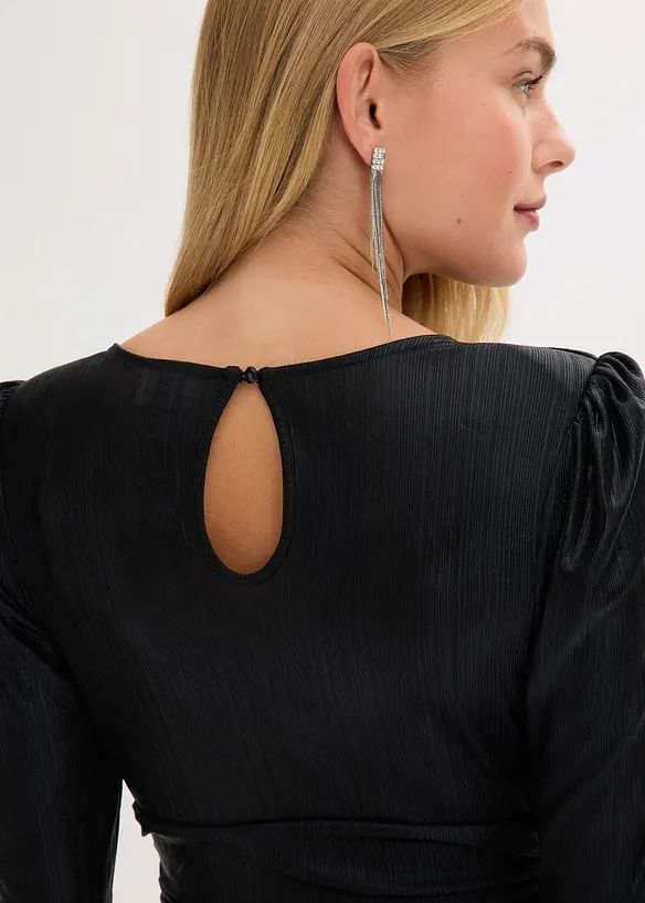 Robe courte à sequins, bonprix