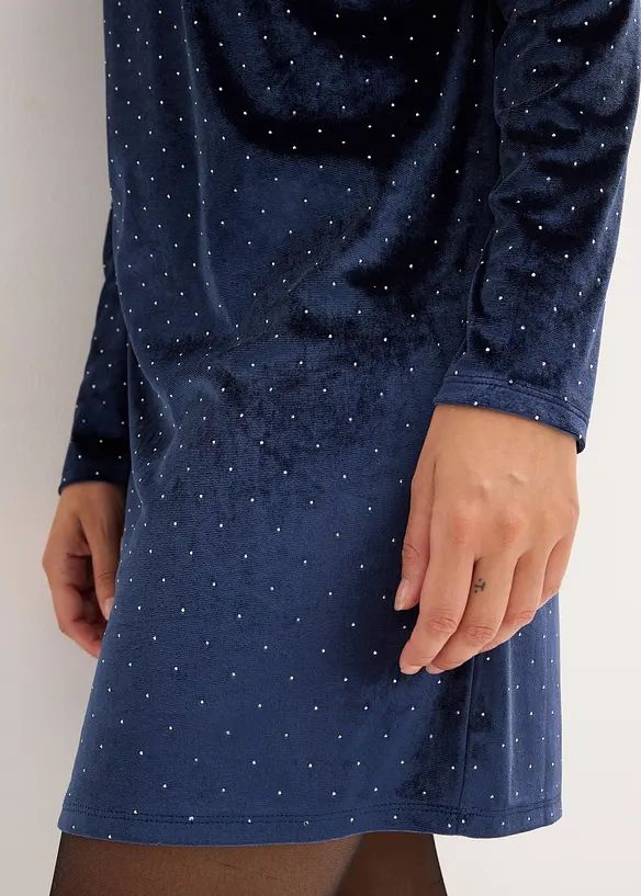 Robe en velours, bonprix