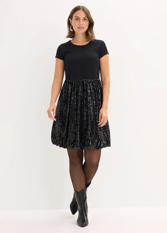 Robe en jersey, viscose majoritaire, bonprix