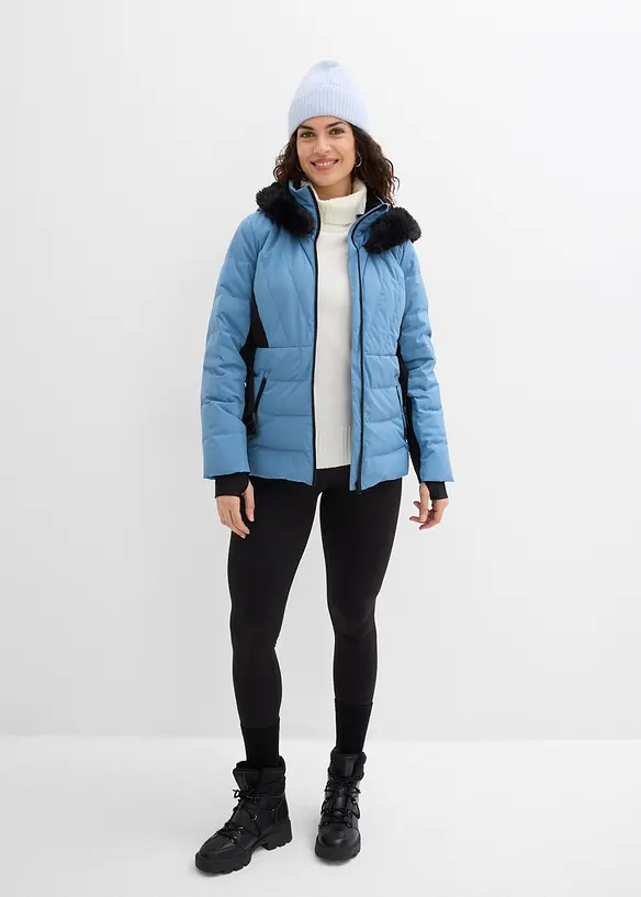 Doudoune de ski d&eacute;perlante, bonprix