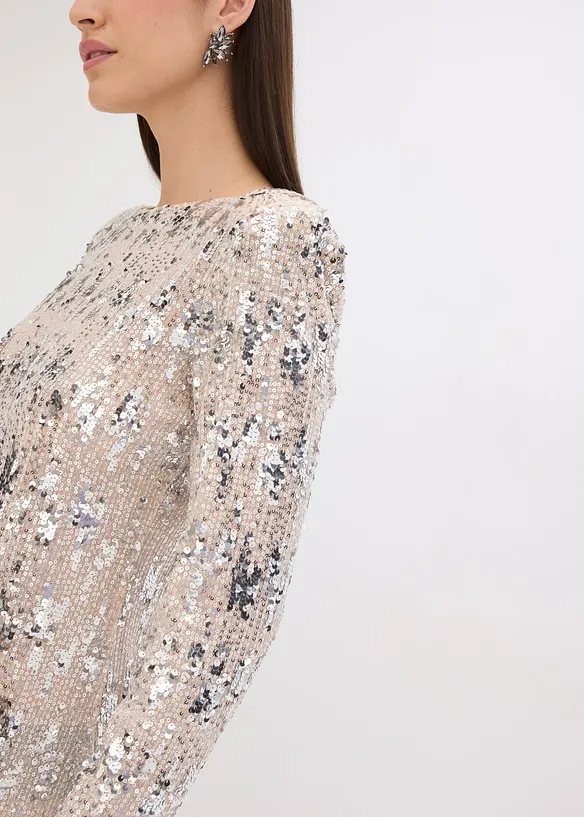 Robe à sequins, bonprix