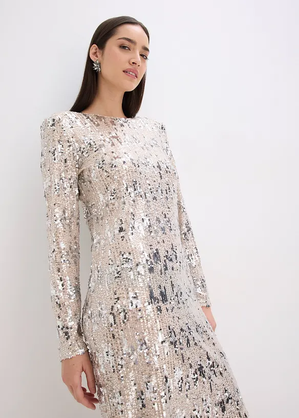 Robe à sequins, bonprix